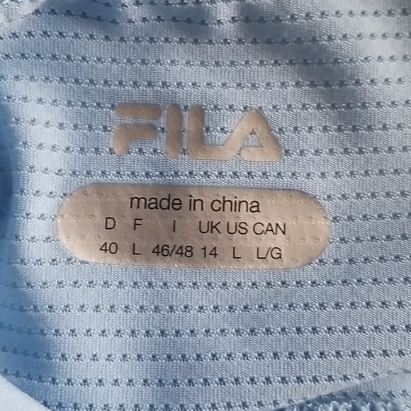 Fila Sleeveless Top Sz L - Picture 7 of 8